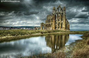 Whitby Abbey Storm